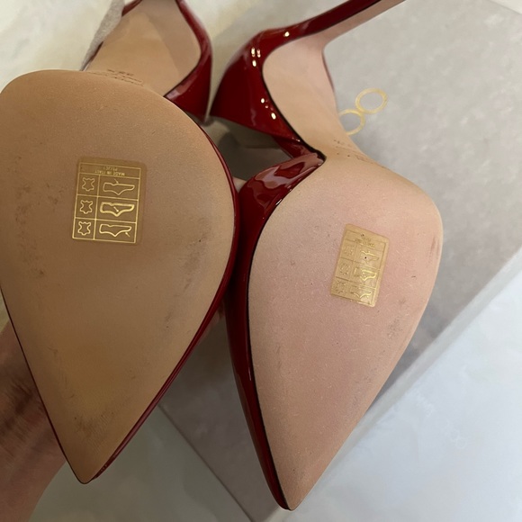 Authentic Jimmy Choo Liz 100cm Red Patent Leather - Picture 7 of 10